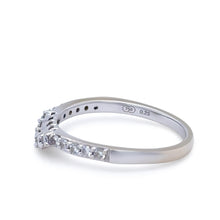 Load image into Gallery viewer, Bespoke 18ct White Gold Wedding Band 0.25ct