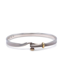 Load image into Gallery viewer, Georg Jensen 18ct Gold &amp; Sterling Silver Torun Bracelet 204 16.72g