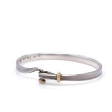 Load image into Gallery viewer, Georg Jensen 18ct Gold &amp; Sterling Silver Torun Bracelet 204 16.72g