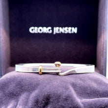 Load image into Gallery viewer, Georg Jensen 18ct Gold &amp; Sterling Silver Torun Bracelet 204 16.72g