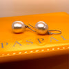 Paspaley 18ct White Gold South Sea Pearl Shepherd Hook Earrings