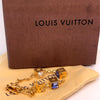 Louis Vuitton Gold-Tone Gamble Crystal Bracelet with Swarovski Crystals 12.65g