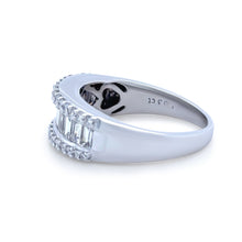 Load image into Gallery viewer, Bespoke 18ct White Gold Diamond Ring 2.03ct