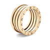 Bvlgari 18ct Yellow Gold B.Zero1 Four-Band Ring 12.32g