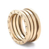 Bvlgari 18ct Yellow Gold B.Zero1 Four-Band Ring 12.32g