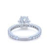 GIA Platinum Diamond Engagement Ring 2.1ct