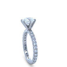 Load image into Gallery viewer, GIA Platinum Diamond Engagement Ring 2.1ct