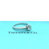 Tiffany & Co Platinum Diamond Solitaire Ring 0.58ct