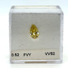 GIA Loose Natural Fancy Vivid Yellow Diamond 0.52ct