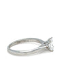 Bespoke 14ct White Gold Princess Cut Diamond Ring 0.70ct