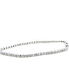 Bespoke 10ct White Gold Diamond Tennis Bracelet 1.18ct