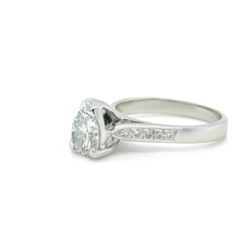 Load image into Gallery viewer, 18ct White Gold Diamond Engagement Ring 1.25ct