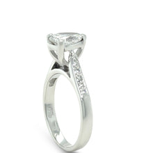 Load image into Gallery viewer, 18ct White Gold Diamond Engagement Ring 1.25ct