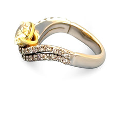 Load image into Gallery viewer, Argyle Diamonds 18ct White &amp; Yellow Gold Diamond Ring Set 2.34ct