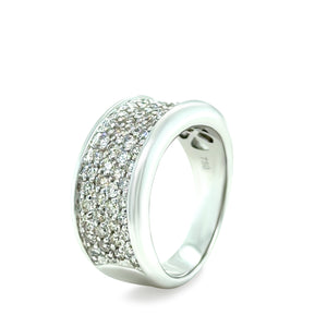 18ct White Gold Diamond Ring 1.00ct 10.4g