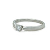 Tiffany & Co. Platinum Harmony Diamond Ring 0.17ct