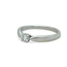 Load image into Gallery viewer, Tiffany &amp; Co. Platinum Harmony Diamond Ring 0.17ct