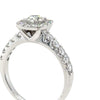 Bespoke 18ct White Gold Diamond Engagement Ring 1.19ct