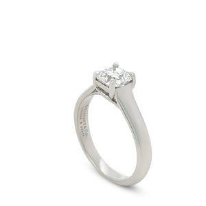 Tiffany & Co Lucida Diamond Engagement Ring 0.91ct