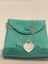 Tiffany & Co Sterling Silver Heart Tag Pendant