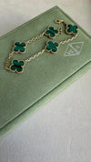 Van Cleef & Arpels 18ct Yellow Gold Vintage Alhambra Bracelet 5 Motifs