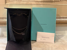 Load image into Gallery viewer, Tiffany &amp; Co Elsa Peretti 18ct Yellow Gold Wave Necklace 25g