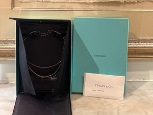 Tiffany & Co Elsa Peretti 18ct Yellow Gold Wave Necklace 25g