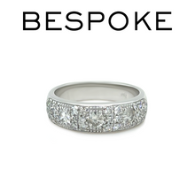 Load image into Gallery viewer, 18ct White Gold Diamond Eternity Ring 0.95ct