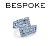 Bespoke 18ct White Gold Diamond Ring 1.39ct