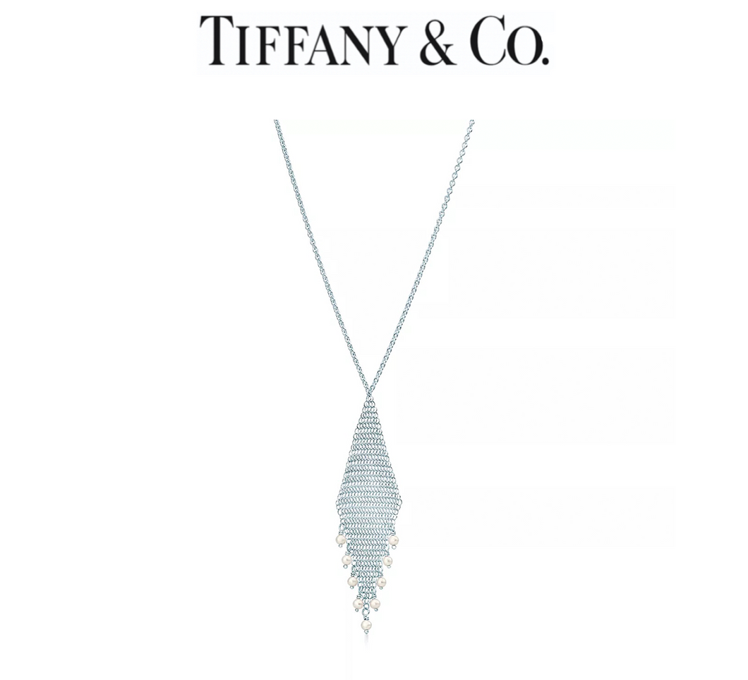 Tiffany & Co Elsa Peretti Mesh Fringe Pendant
