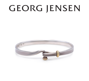 Georg Jensen 18ct Gold & Sterling Silver Torun Bracelet 204 16.72g