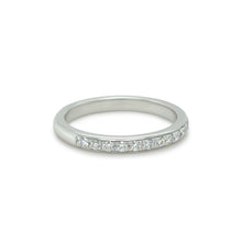 Load image into Gallery viewer, Bespoke 18ct White Gold Pave Diamond Ring 0.28ct