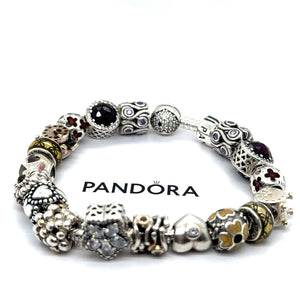 Pandora Silver Classic Moments Bracelet 98g