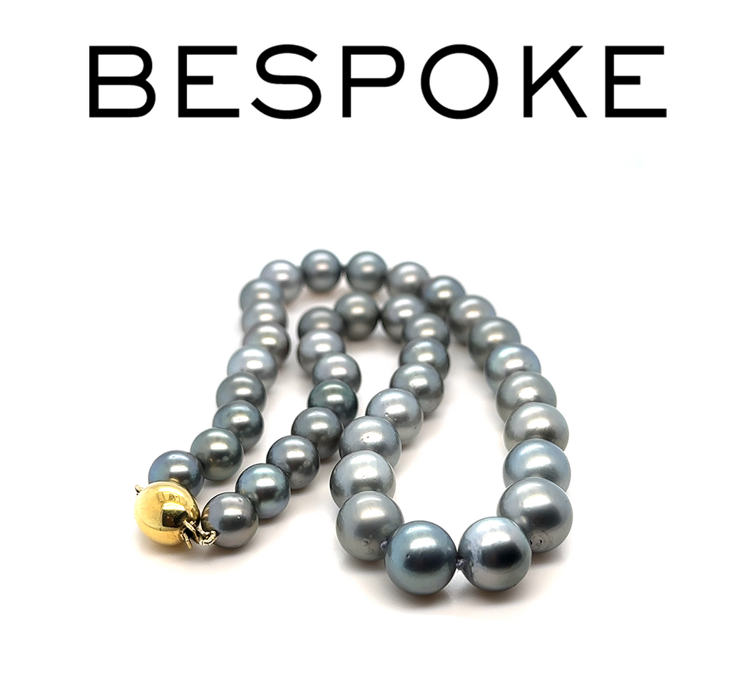 Bespoke Tahitian South Sea Cultured Pearl Necklace