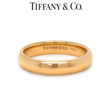 Load image into Gallery viewer, Tiffany &amp; Co 18ct Yellow Gold Forever Wedding Band Ring 7.33g