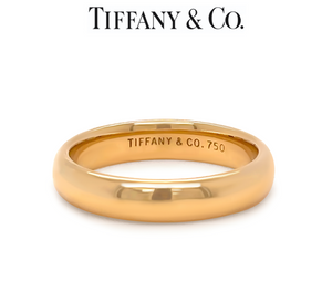 Tiffany & Co 18ct Yellow Gold Forever Wedding Band Ring 7.33g