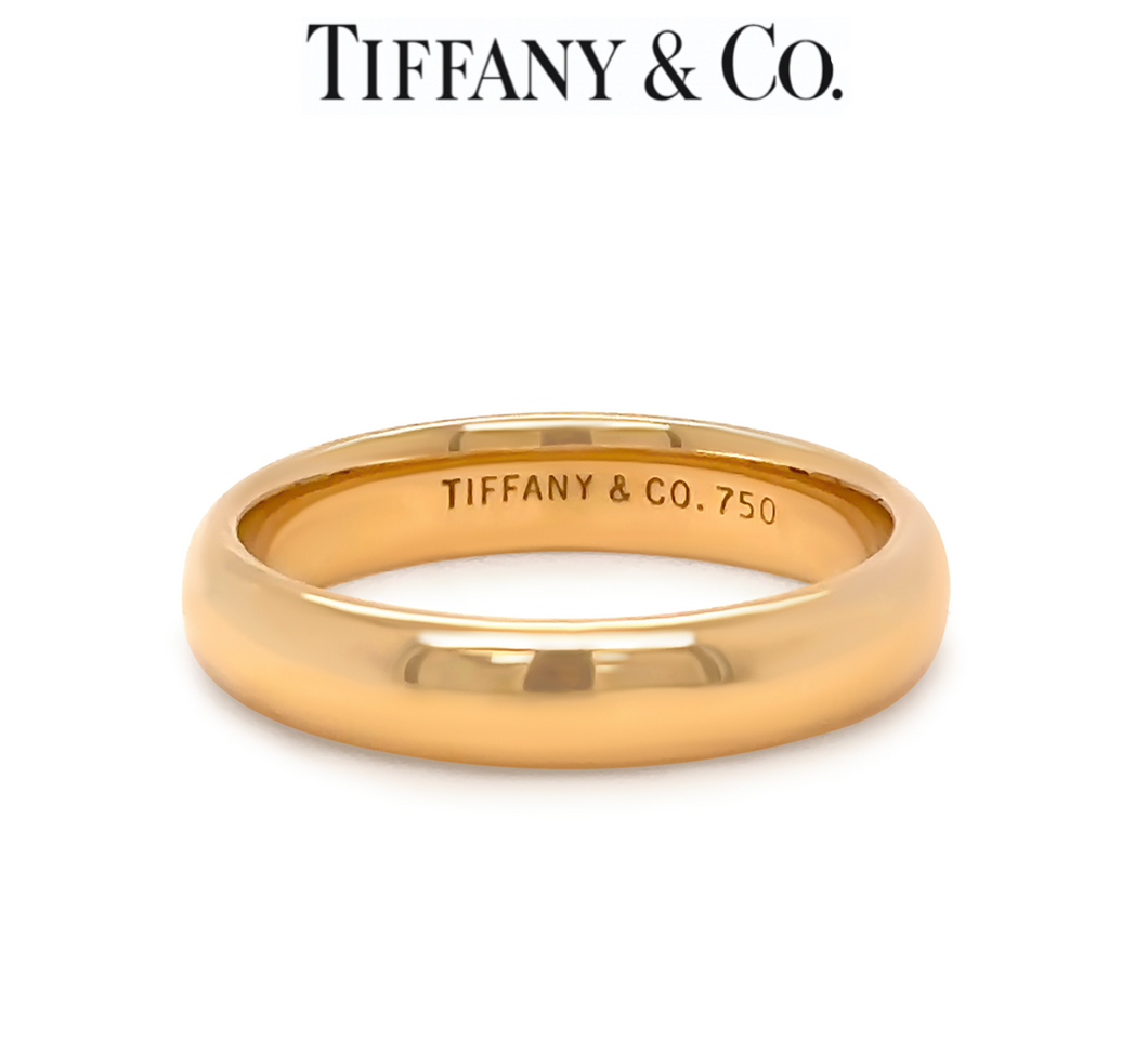 Tiffany & Co 18ct Yellow Gold Forever Wedding Band Ring 7.33g