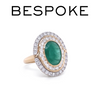 14ct Yellow Gold Emerald and Diamond Cocktail Ring 5.23ct