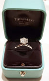 Tiffany & Co Platinum Diamond Ring 1.64ct