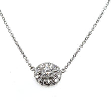 Load image into Gallery viewer, Bespoke Diamond Necklace White Gold 0.35ct