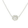 Bespoke Diamond Necklace White Gold 0.35ct