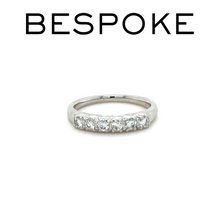 Load image into Gallery viewer, Bespoke Diamond Ring White Gold 0.50ct