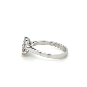 Bespoke Diamond Engagement Ring White Gold 0.50ct