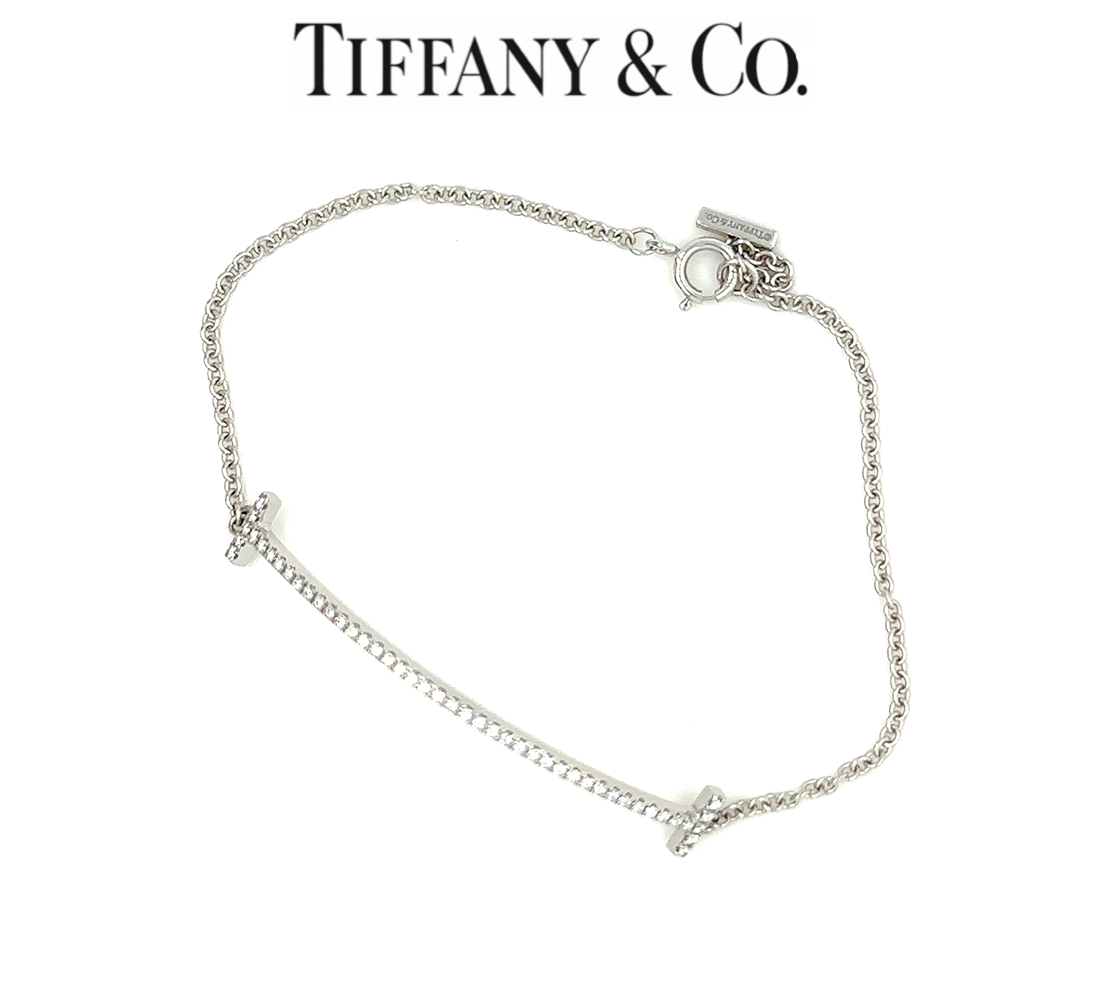 Tiffany smile hot sale bracelet silver