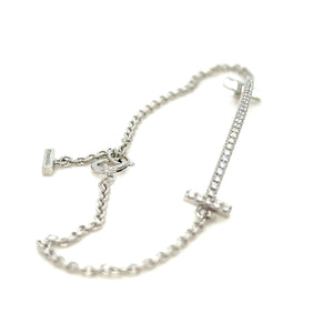 Tiffany & Co T Smile Bracelet 0.12ct