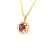 Bespoke Rhodolite Garnet Pendant