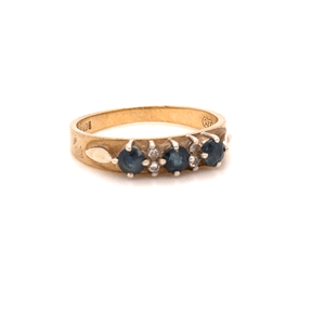 Bespoke Sapphire Rose Gold Ring