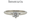 Tiffany & Co Setting Engagement Ring in Platinum 0.40ct - Luxury Brand Jewellery